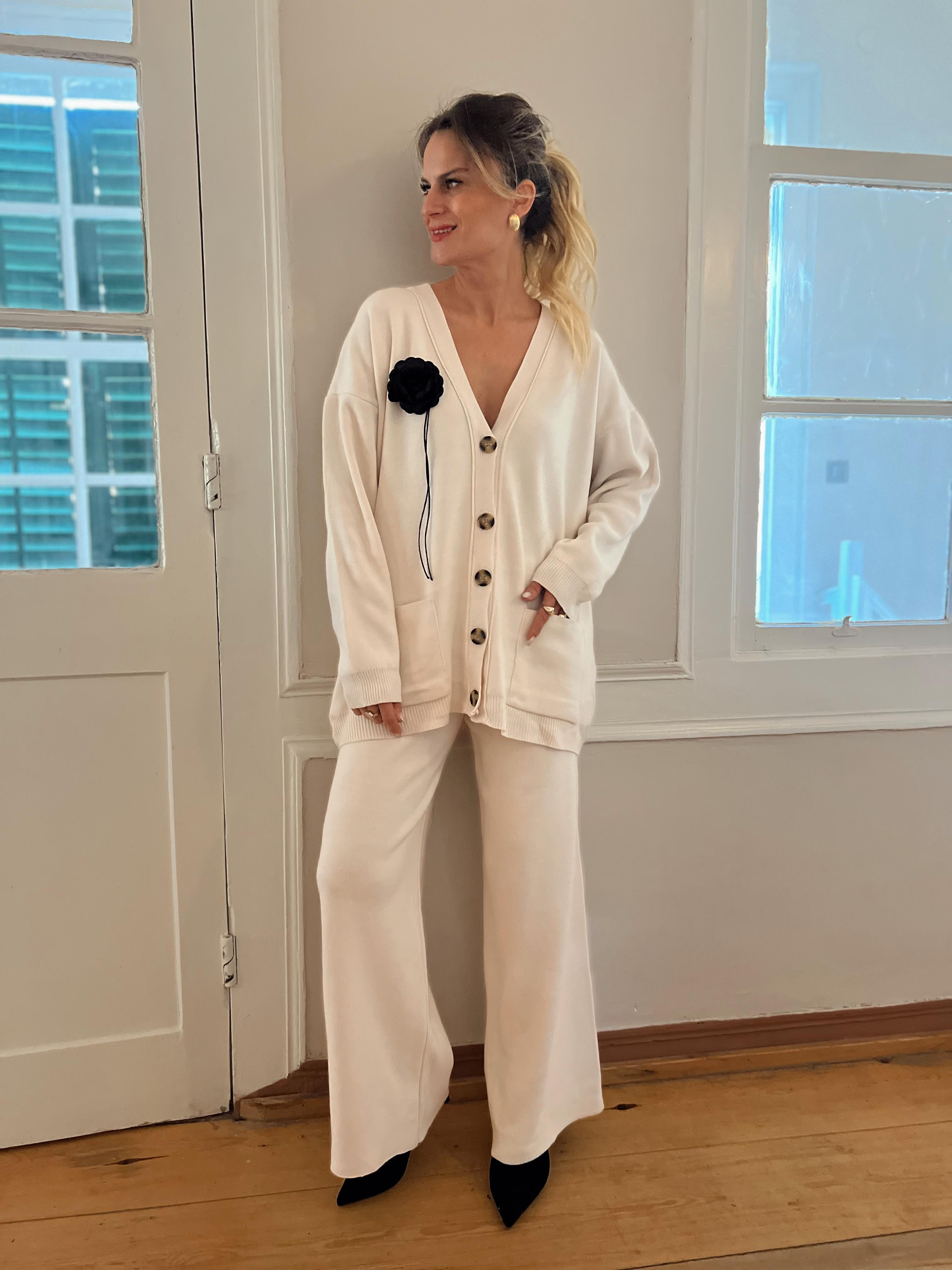HIRKA PANTOLON TRİKO TAKIM EKRU · 4