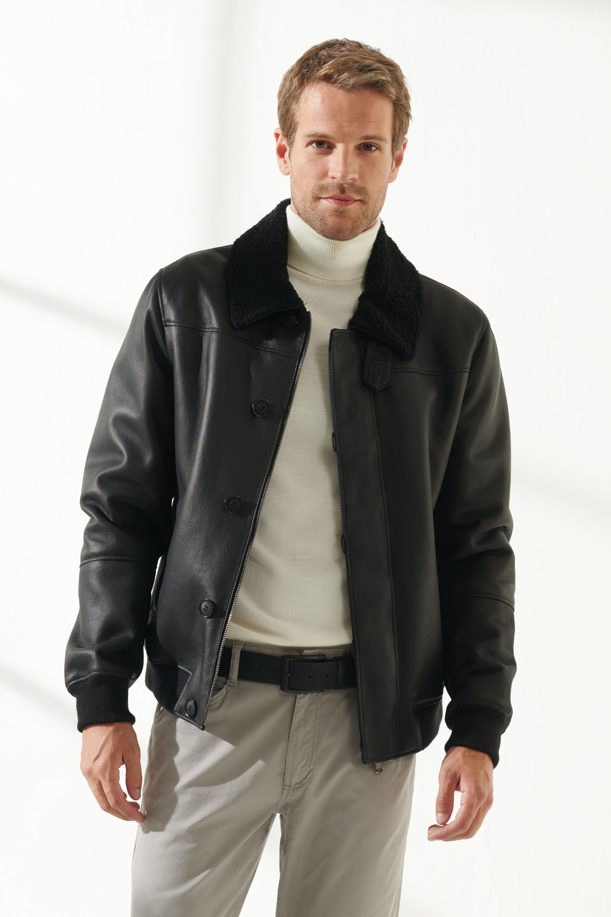 Shearling College Blouson - Ready to Wear