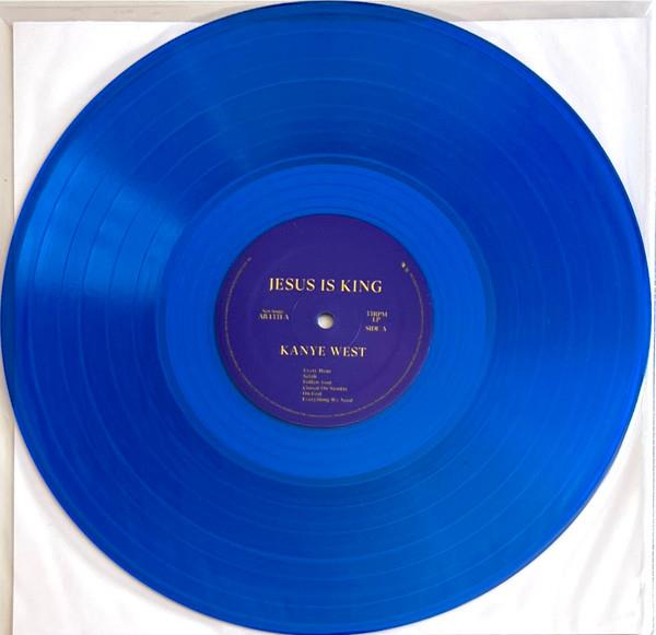 KANYE WEST - JESUS IS KING (BLUE TRANSLUCENT VINYL)