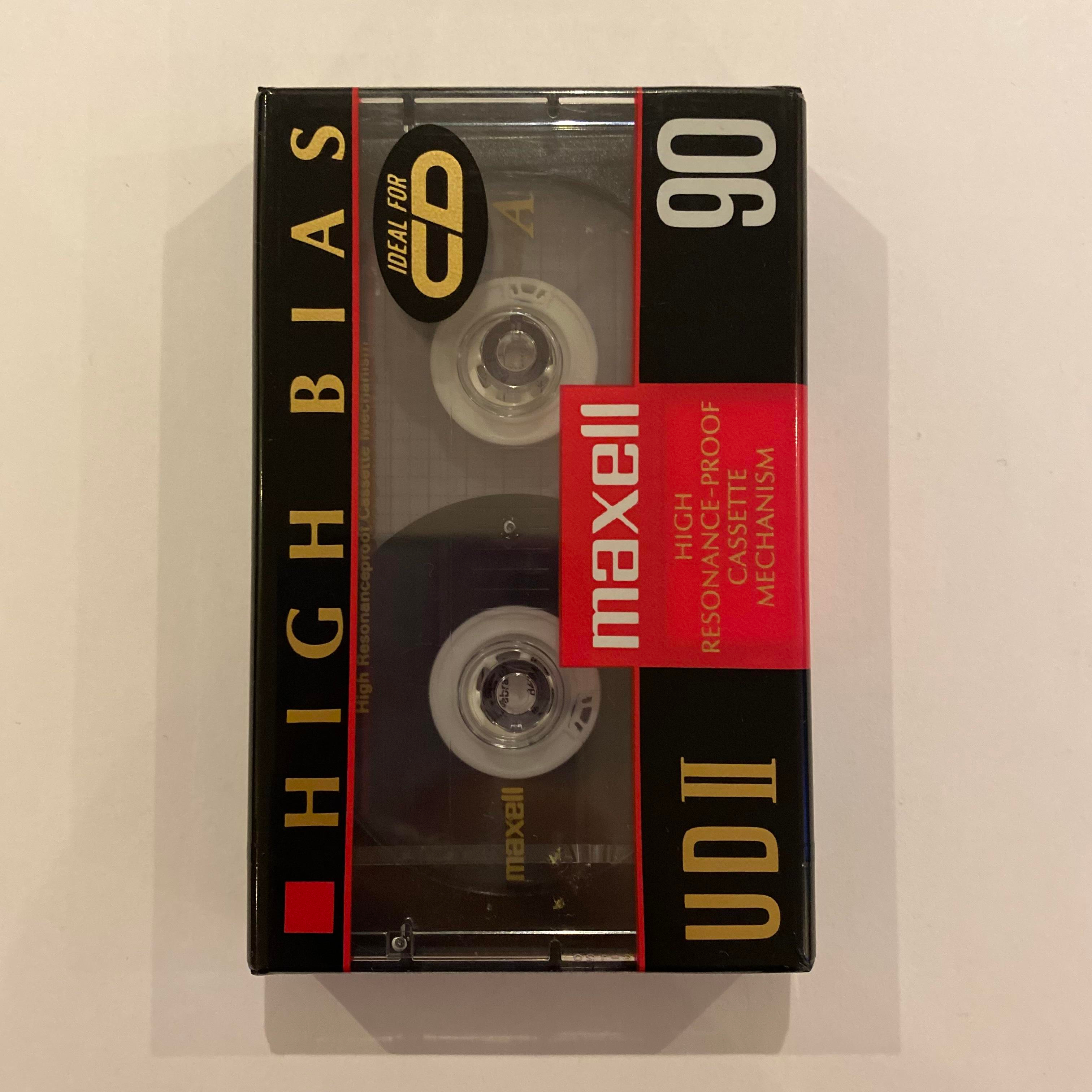 【値下げしました】maxell UD90 MAXELL UD II 90 - BOŞ KASET AMBALAJINDA