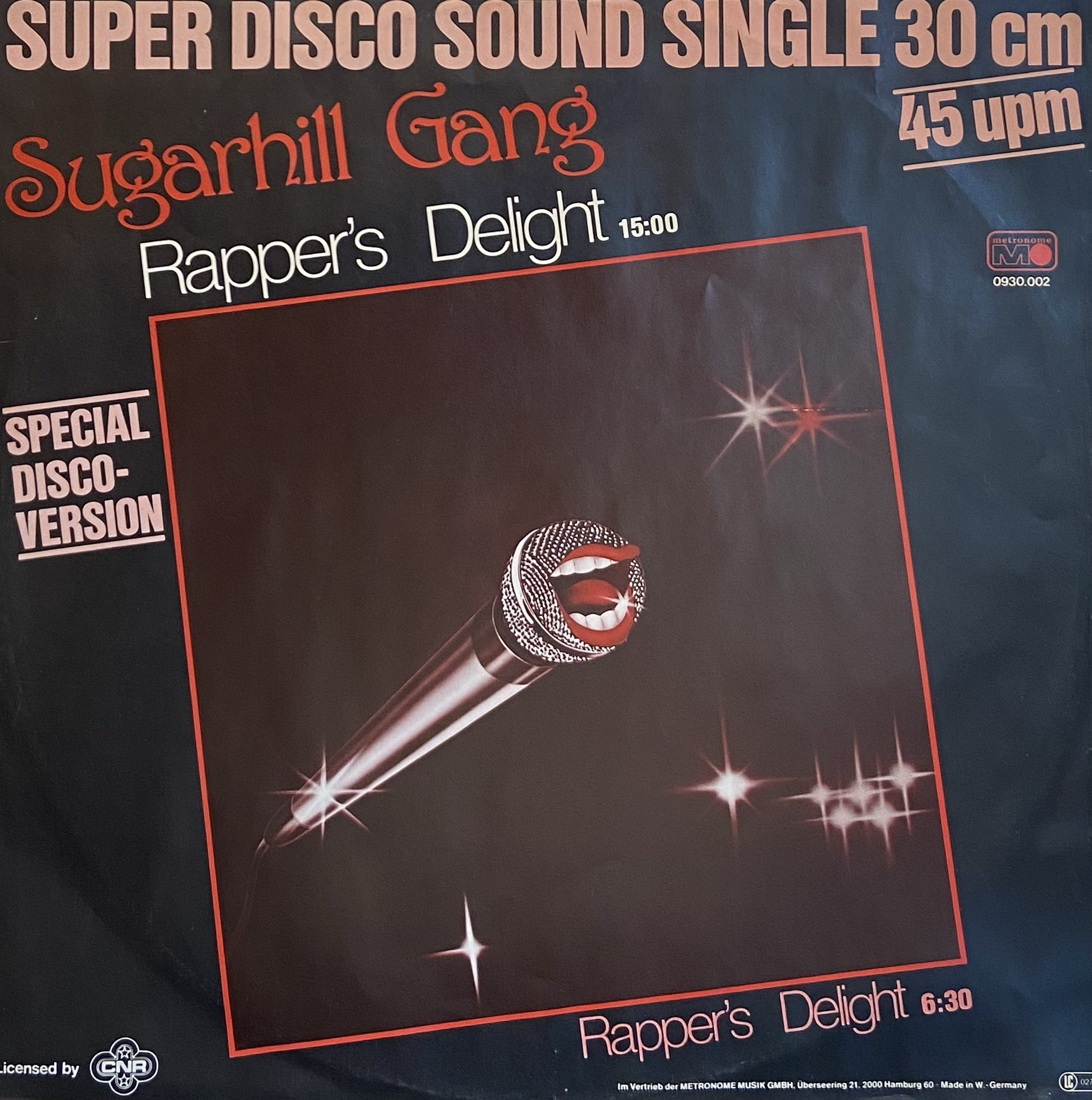 testi the sugarhill gang rapper's delight