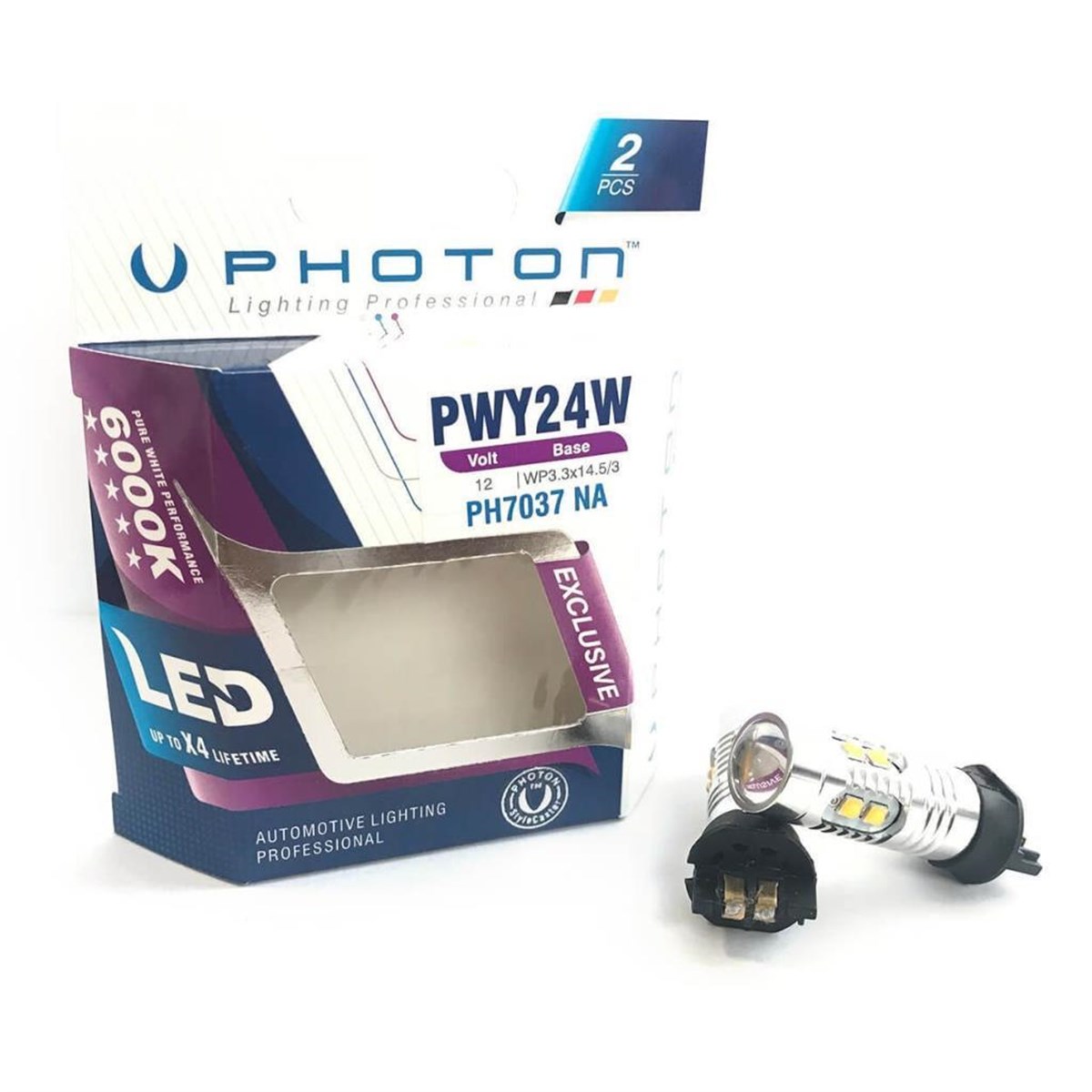Ampoule PHOTON PW24W 12V - Neuve Sous Blister, Pour éclairage Auto Ou Autre, Référence 401-PH5763