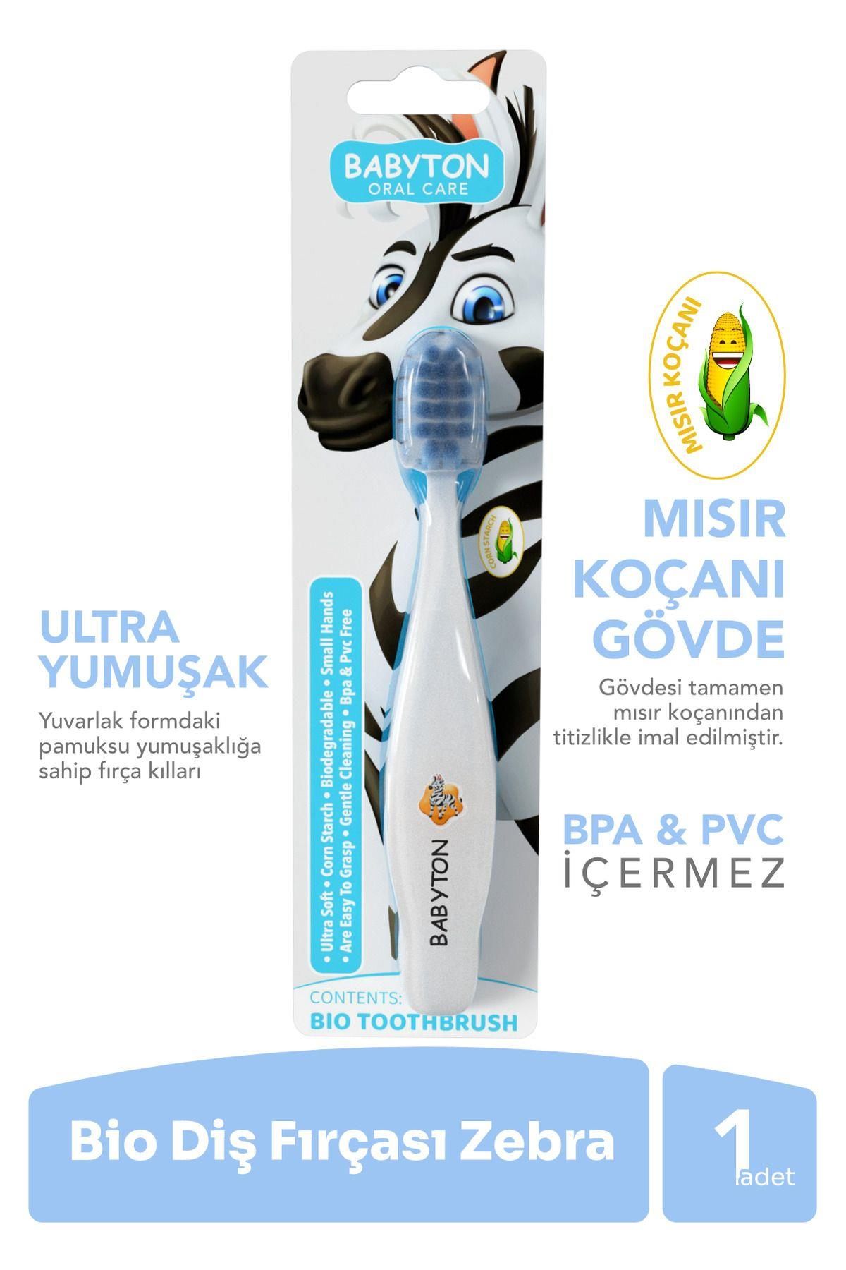 Bio Diş Fırçası Zebra