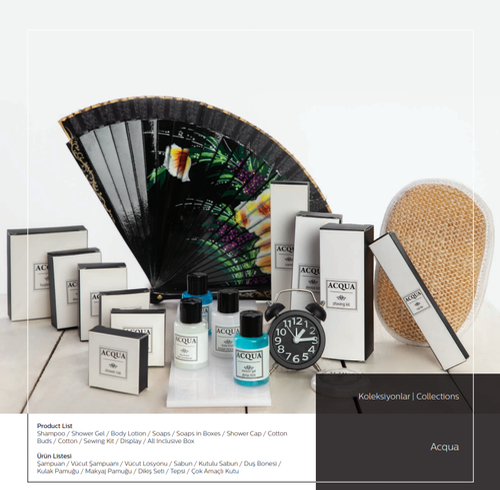 ACQUA SHAVING SET (SHAVING KNIFE&14GR SHAVING GEL) 180L