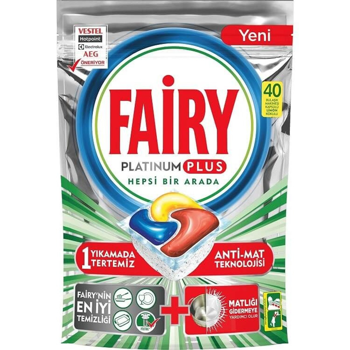 Fairy Platinum Plus 40'lı Tablet