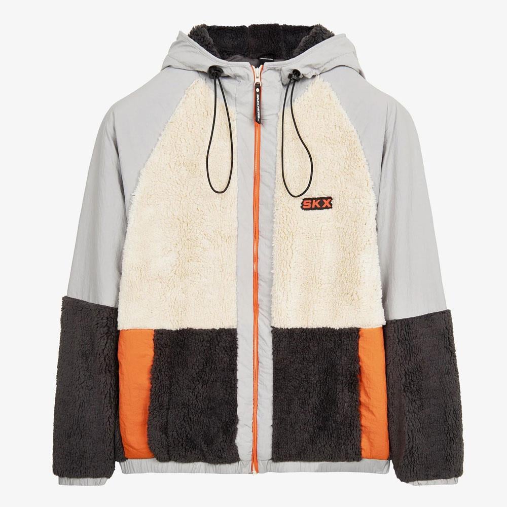 Skechers M Outdoor Fleece Full Zip Sherpa Erkek Polar S232310-032