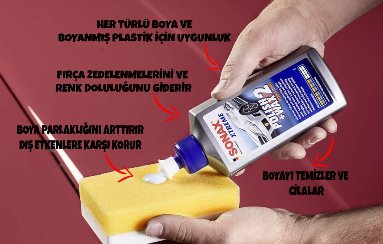 Sonax Xtreme Çizik Giderici ve Parlatıcı Cila Hybrid Npt 250 ml