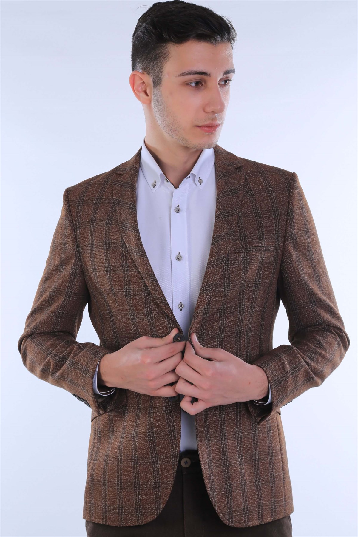 İntersivin Taba Erkek Blazer Ceket · 7