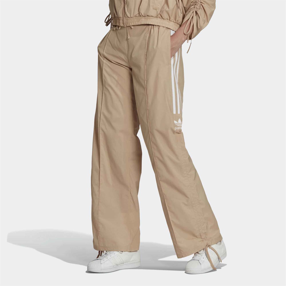 adidas 3-Stripes High Rise Ruched Kadın Eşofman Altı HM1702