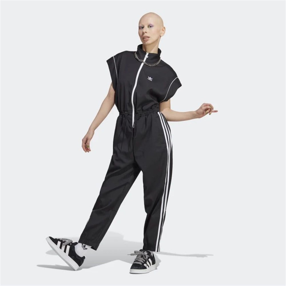 【るみ】 adidas-jump-suit-kadin-tulum-