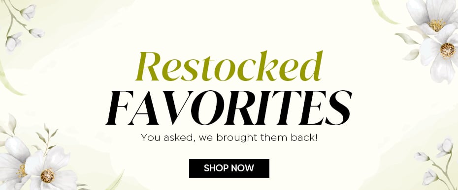 Restocked Favorites