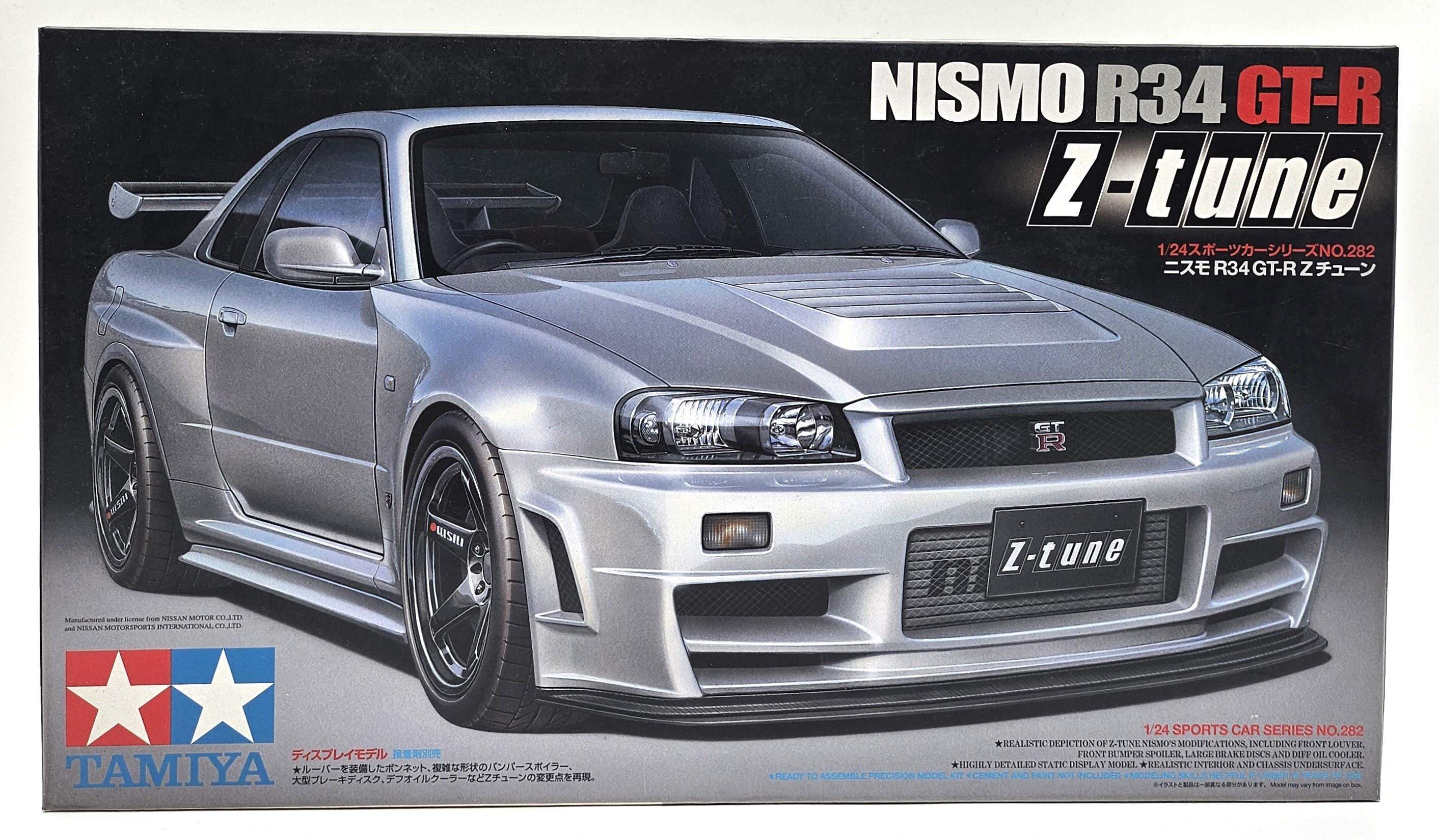 Tamiya 1:24 Nismo R34 GT-R Z-tune | benimkoleksiyonum.com