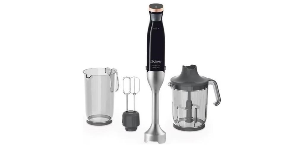 Arzum Ar 1114 Technoart Maxı Neo El Blender Siyah