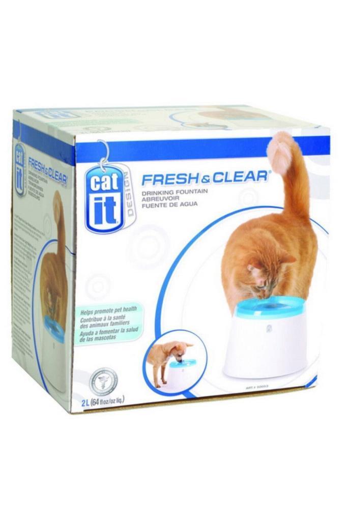 Catit Fresh&Clear Kedi ve Küçük Irk Köpekler için Otomatik Su Kabı 2000ml