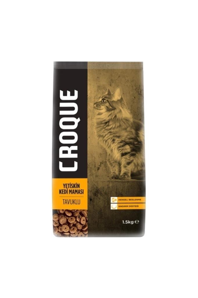Croque Tavuklu Yetişkin Kedi Maması 1,5 Kg