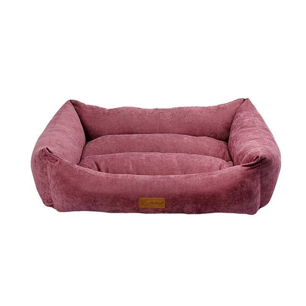 Dubex Cookie Kumas Kedi Yatagi 50x38x19cm (Gül Kurusu) [S]