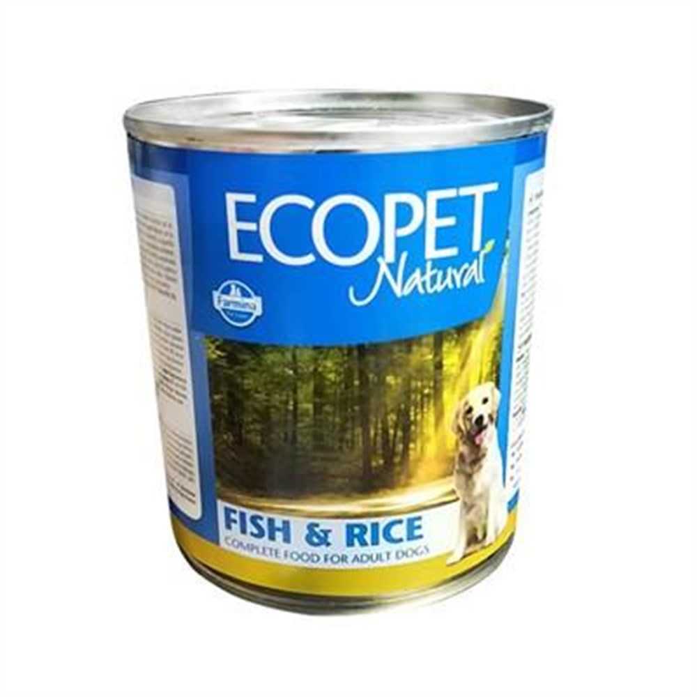 Ecopet Natural Balik ve Pirinçli Köpek Konservesi 300 gr