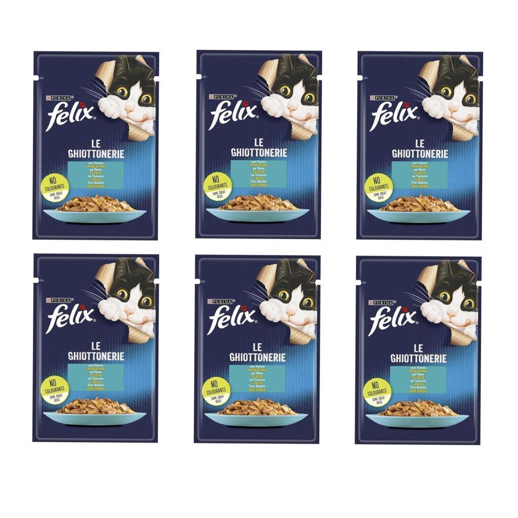 Felix Ton Balıklı Yetişkin Kedi Konservesi 85 Gr x 6 Adet