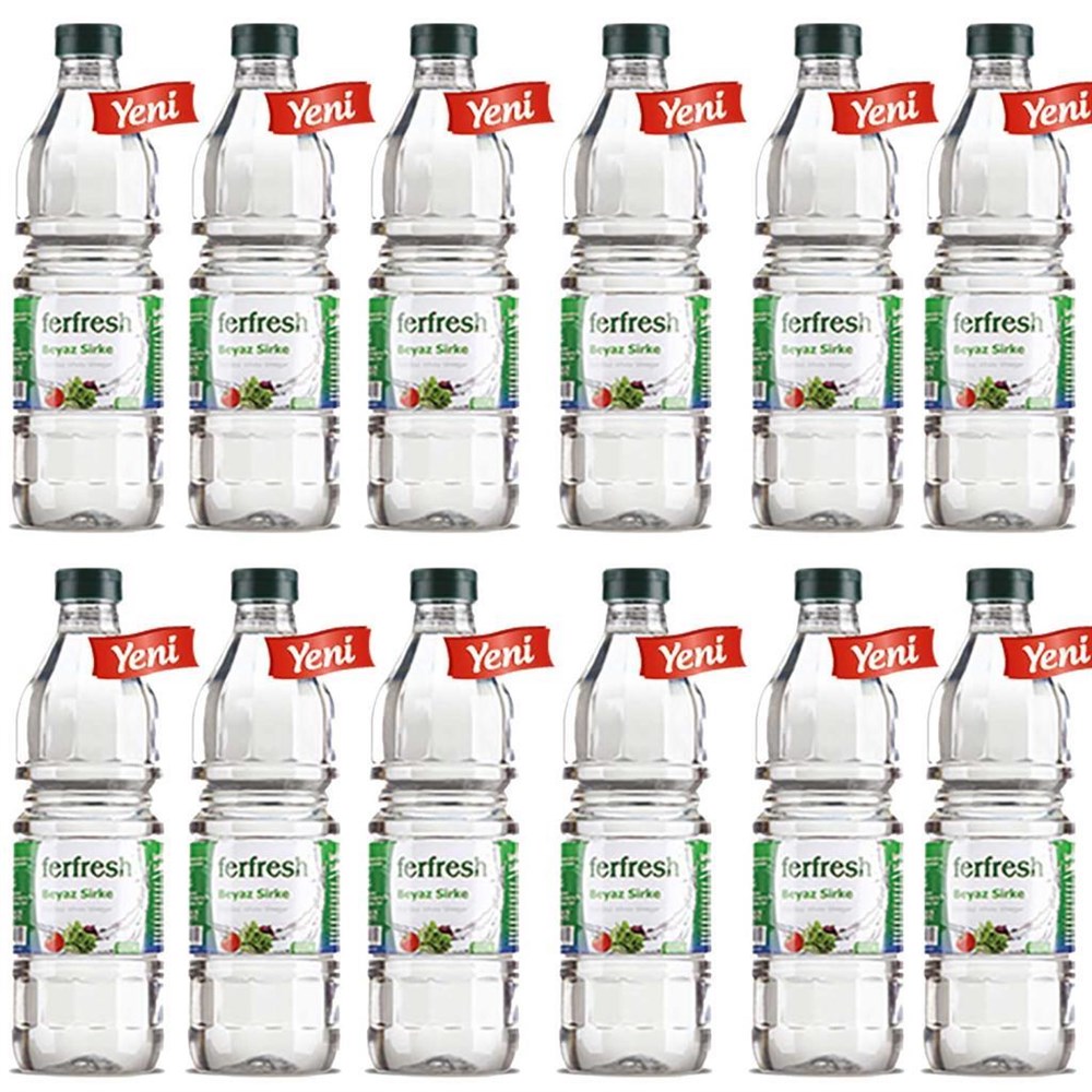 Ferfresh Beyaz Sirke 1 Lt Pet Şişe 12 Adet