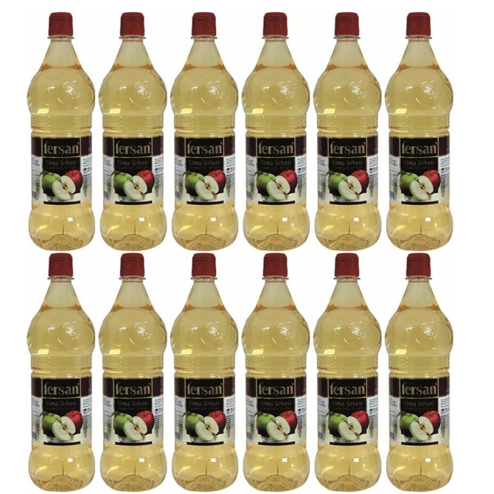 Fersan Elma Sirkesi 1 Lt Pet Şişe 12 Adet