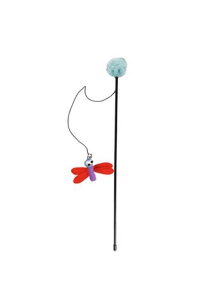 Flamingo Ateş Böcekli Kedi Oltası 53cm