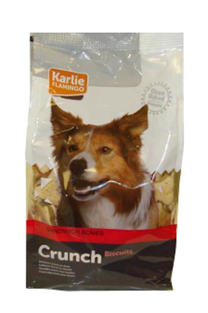 Flamingo Crunch Köpek Ödül Sandviç Bisküvisi 500 gr