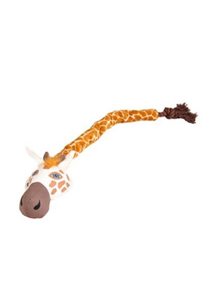 Flamingo İpli Zürafa Köpek Oyuncağı 63,5cm