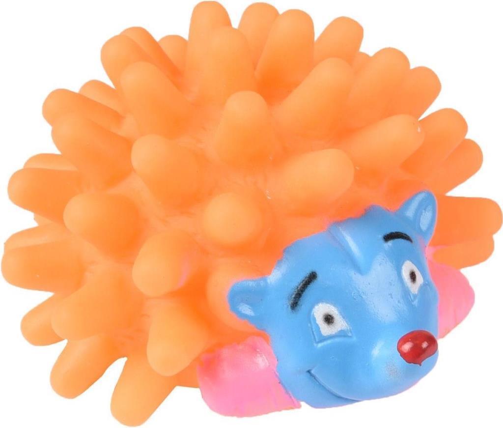 Flamingo Kirpi Köpek oyuncakvinil turuncu 7 cm