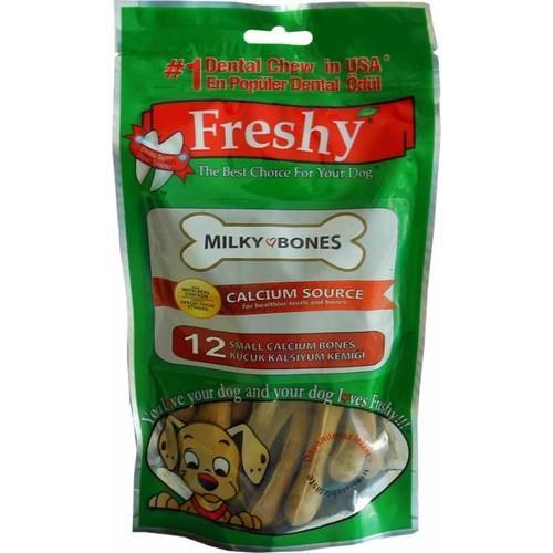 Freshy Milky Bones Kalsiyum Kemikleri 12 Adet Küçük Boy
