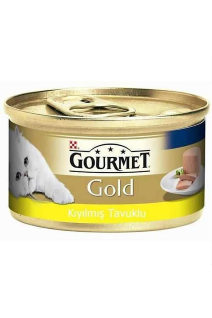 Gourmet Gold Kıyılmış Tavuk Etli Kedi Yaş Mama 85 Gr*24 ADET