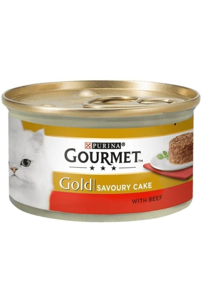 Gourmet Gold Savoury Cake Sığır Etli Domates 85gr