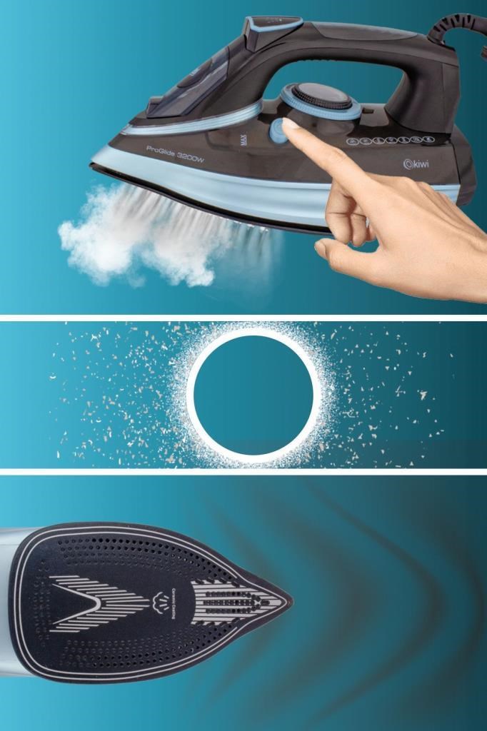 Kiwi KSI-6347 Akıllı Buharlı Ütü 3200 W