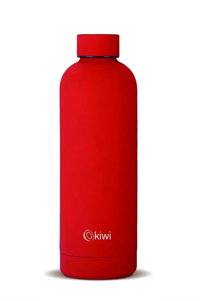 Kiwi KT-8689 Çift Katmanlı Paslanmaz Çelik Termos 500 ml Kırmızı