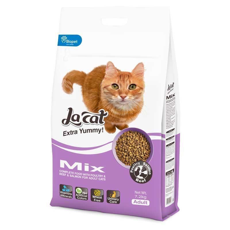 La Cat Mix Karışık Etli Yetişkin Kedi Maması 7,2 Kg