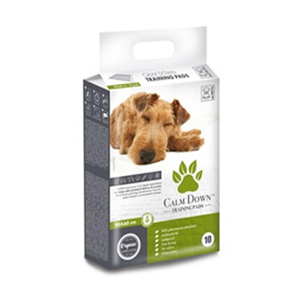 M-Pets Yavru Köpek Çiş Pedi Sakinleştirici Etkili Bitkisel 10 Adet 90X60 Cm