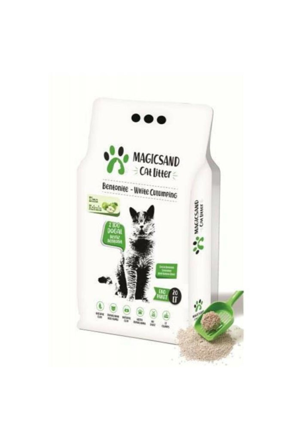 Magicsand ince taneli elma kokulu 20 LT