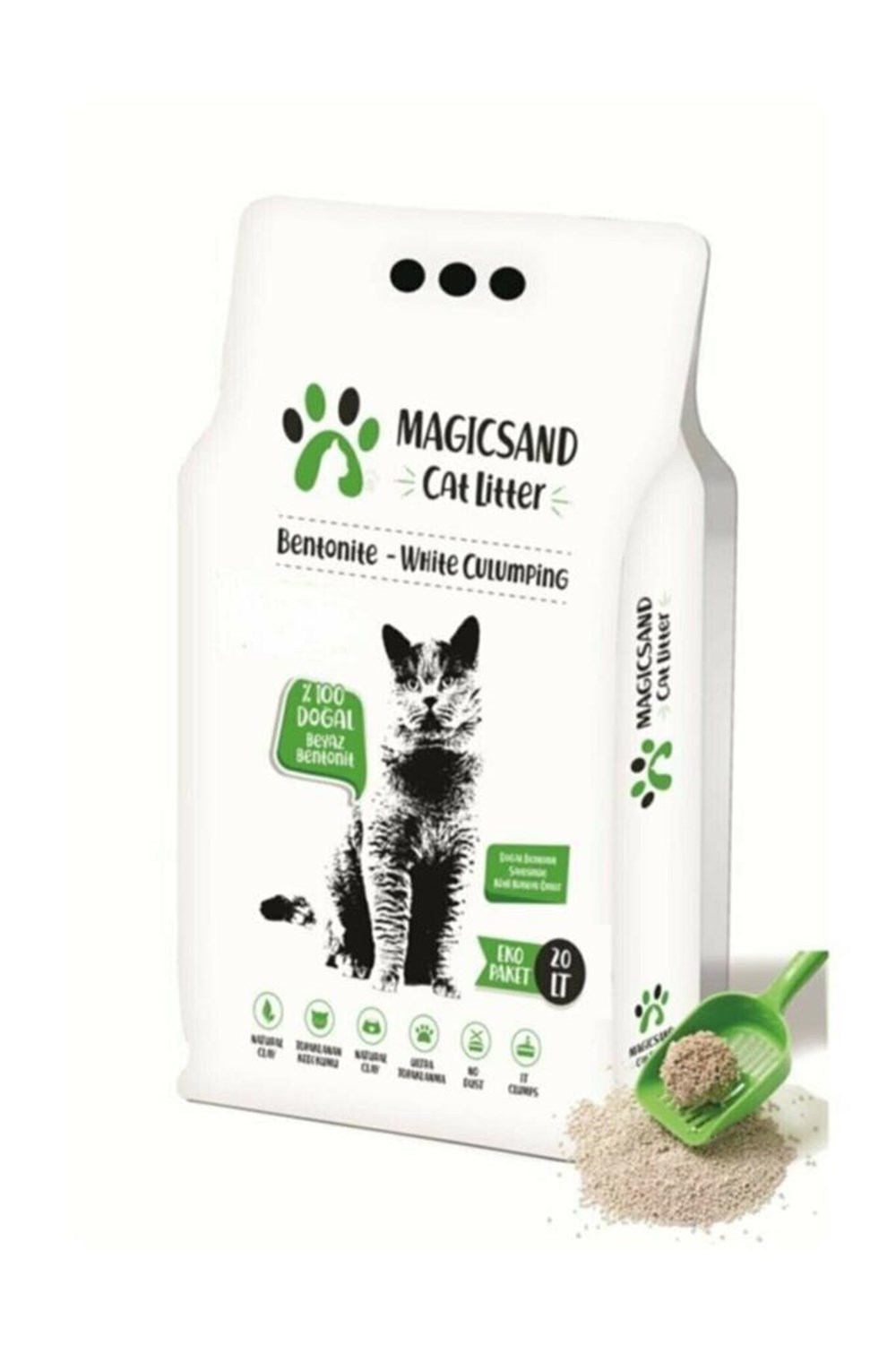 Magicsand İnce Taneli Kokusuz 20 LT