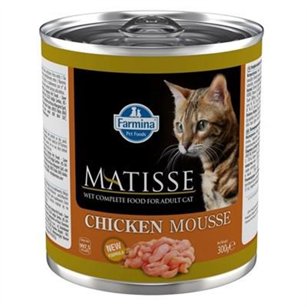 Matisse Chicken Mousse TavukluKedi Konservesi 300 Gr