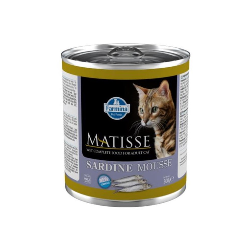Matisse Mousse Sardalyali 300gr Yas Kedi Konservesi