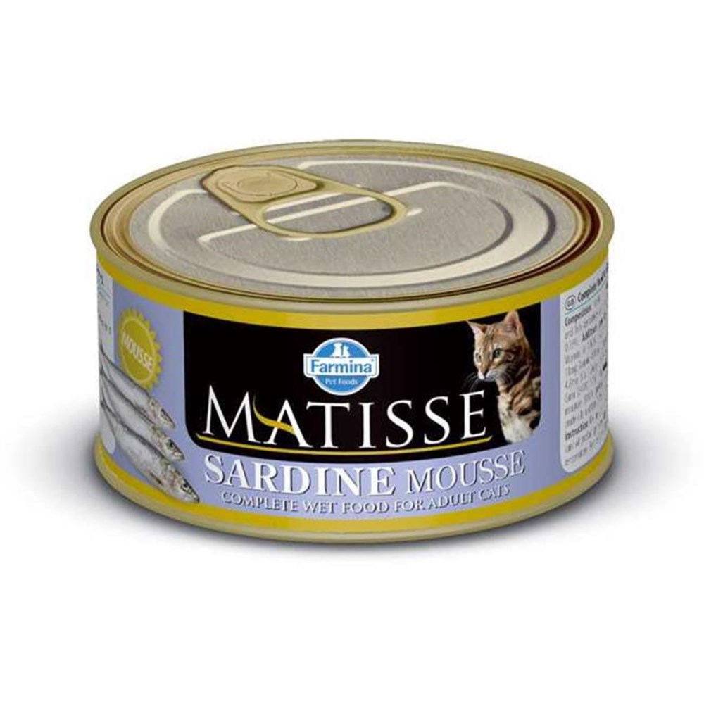 Matisse Sardalyali Kiyilmis Kedi Konservesi 85 Gr