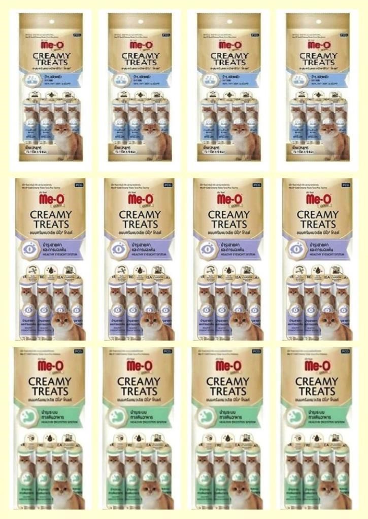 ME-O Gold Creamy 15 Gr x 4 Adet Karışık 12'li Set