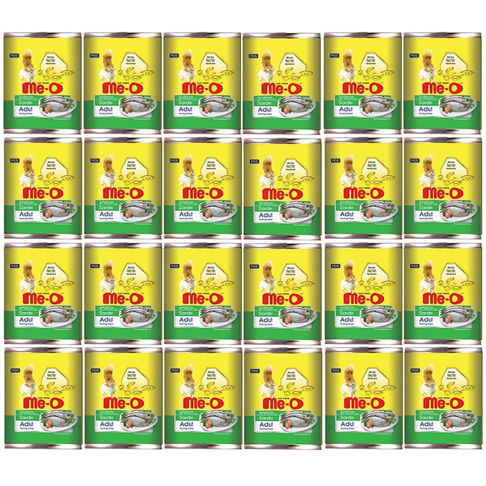 Me-O Sardalyalı Karides Soslu Kedi Konservesi 400 Gr*24ADET