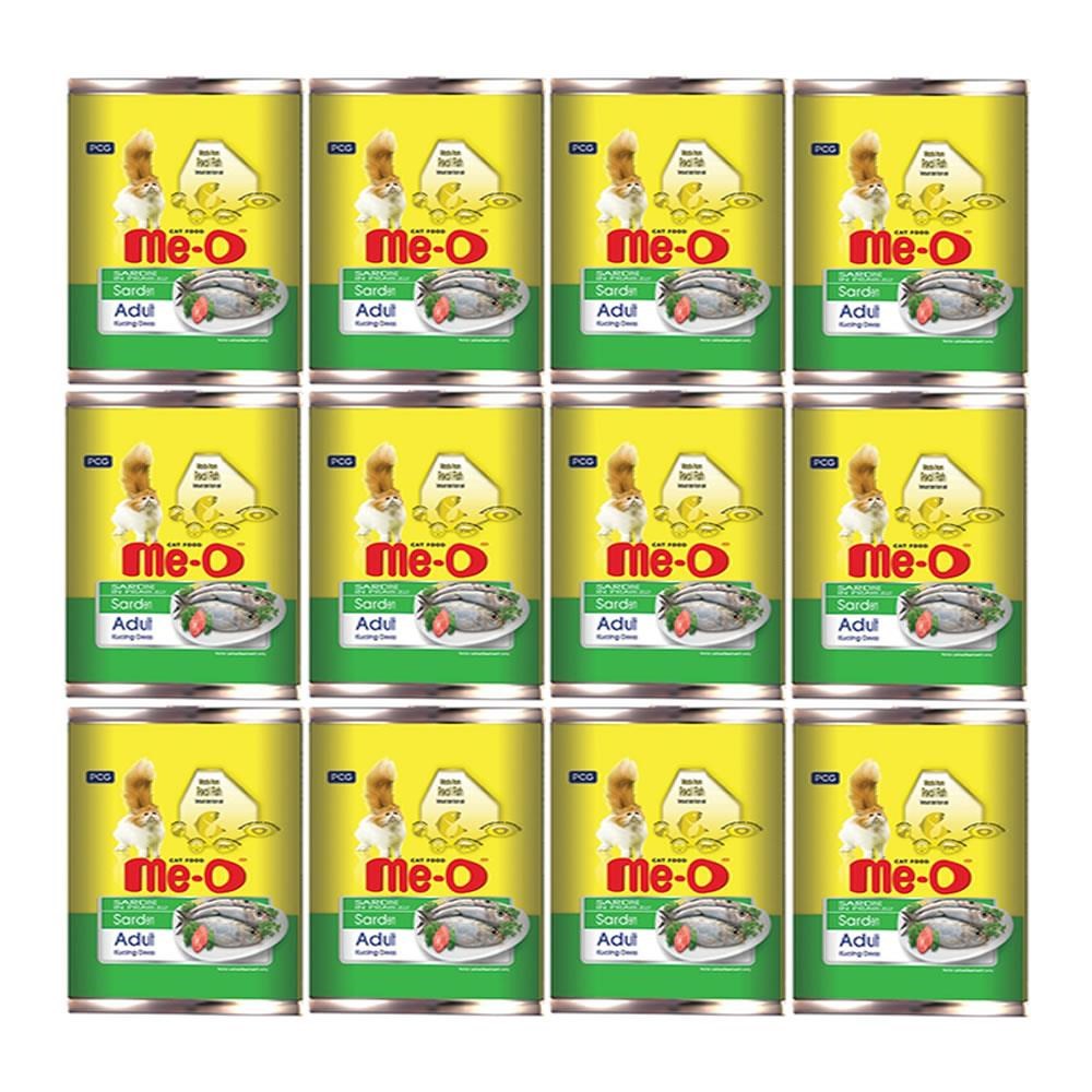 Me-O Sardalyalı Karides Soslu Kedi Konservesi 400 Gr*12ADET