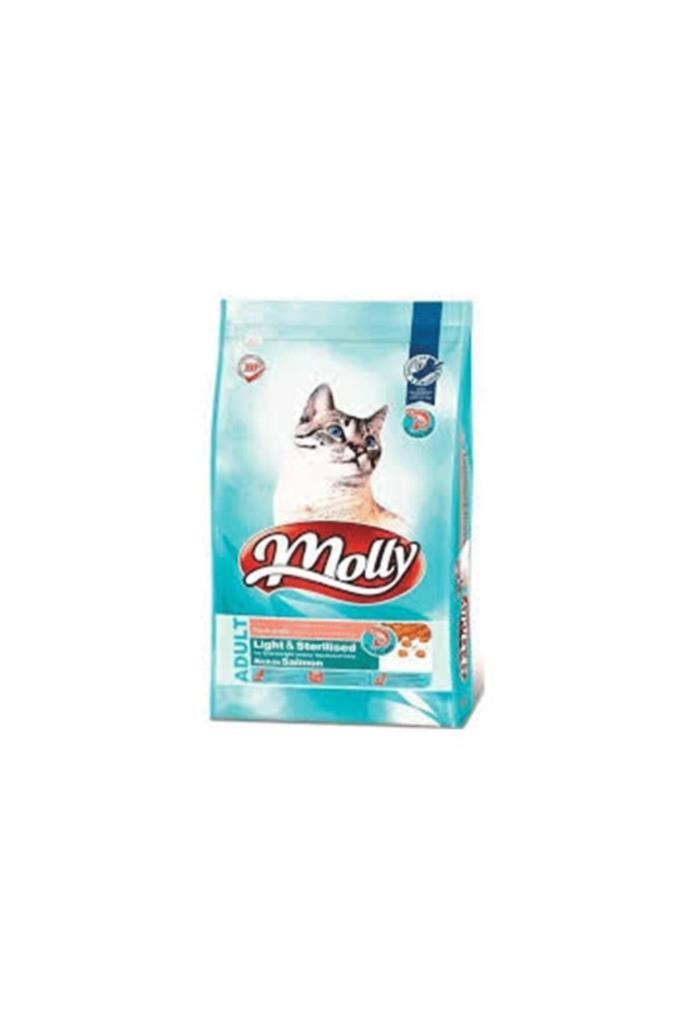 Molly Ligt Sterilised Kısır Kedi Maması Somonlu 15 Kg
