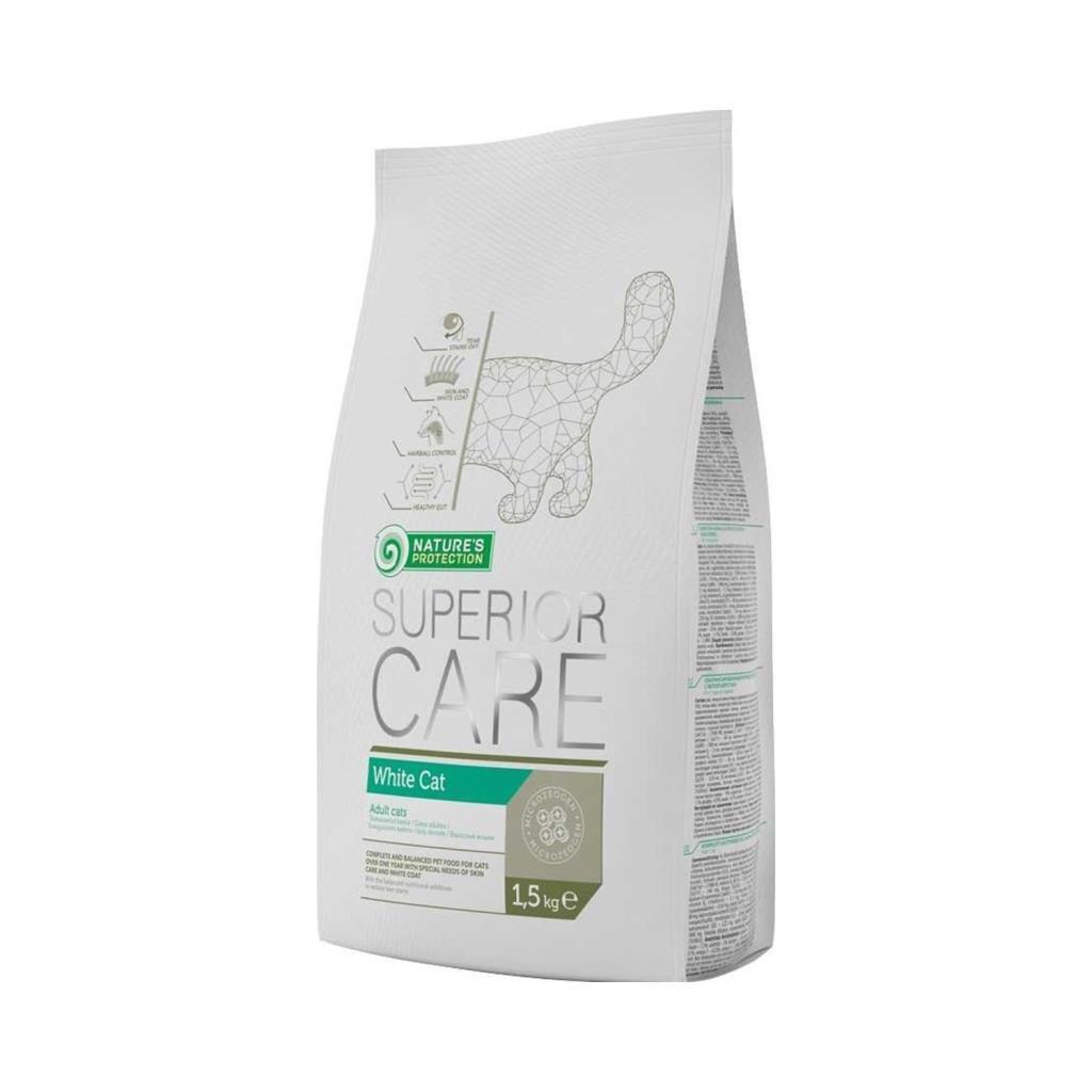 Natures Protection Sup. White Cat Yetişkin Kedi Maması 1.5 Kg