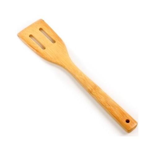 Piknik Bambu Delikli Spatula