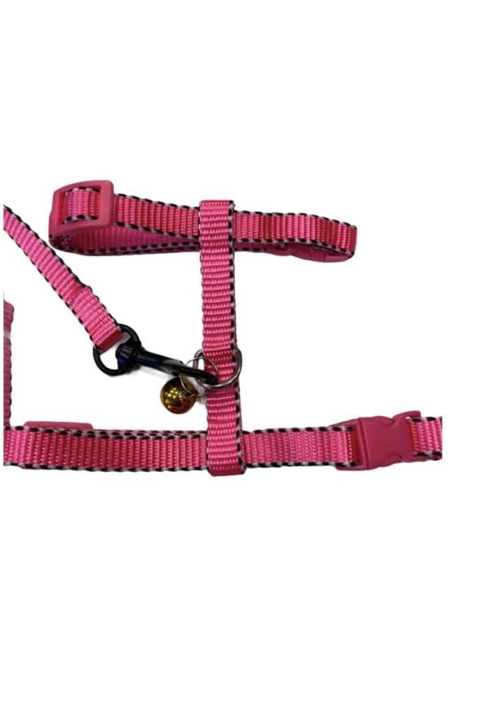 Polo kedi gögüs tasmasi pembe