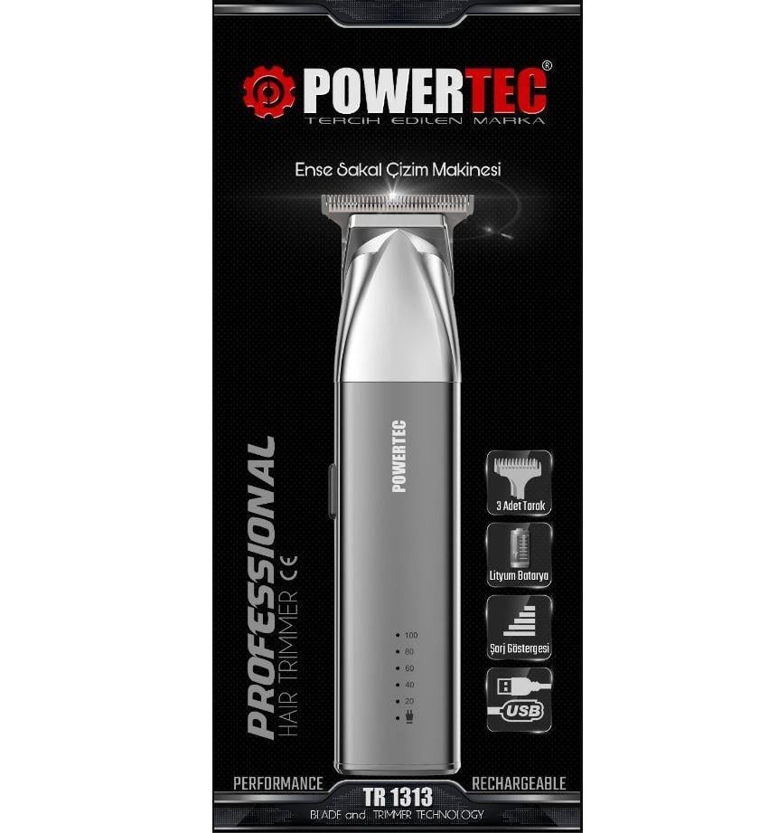 Powertec TR-1313 Ense Sakal Çizim Makinesi