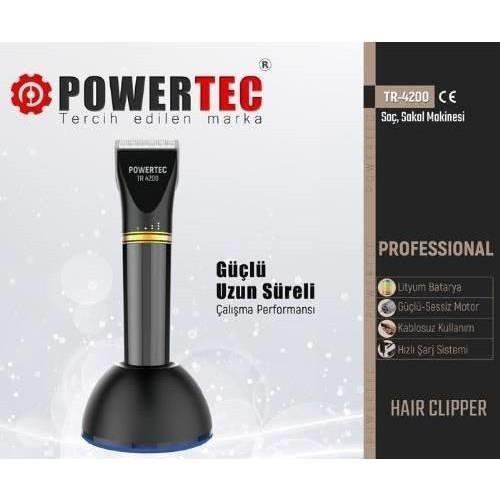 Powertec TR-4200 Saç Sakal Tıraş Makinesi