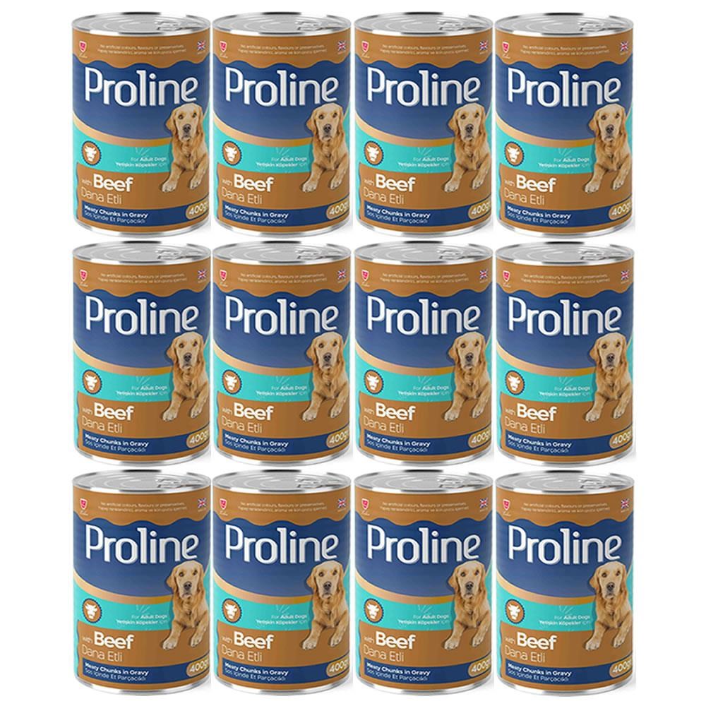 Pro line Dana Etli Yetişkin Köpek Konservesi 400 Gr X 12 Adet